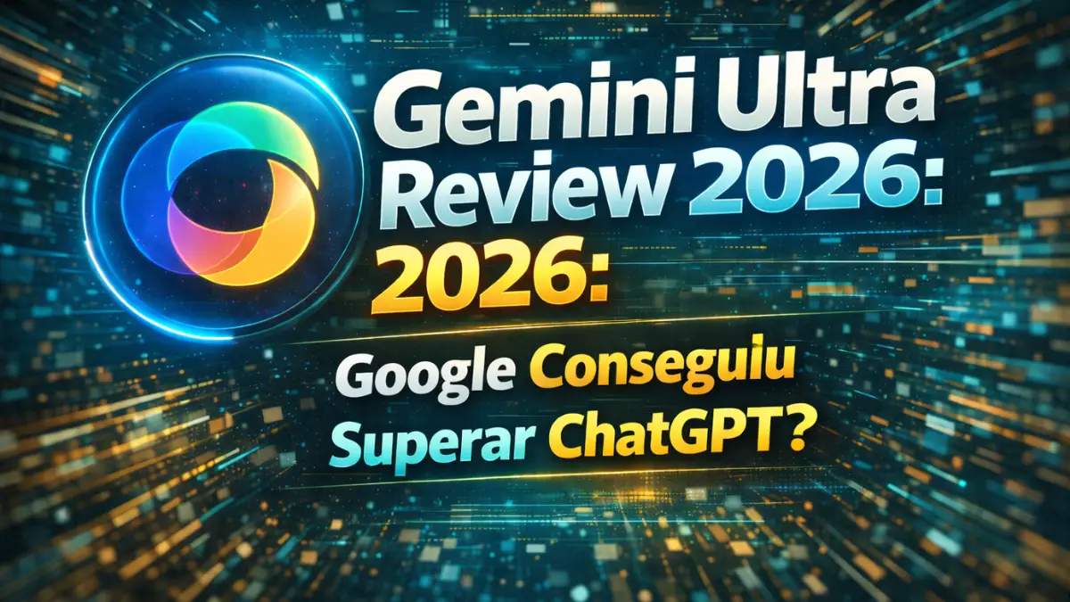 Gemini Ultra Review 2026: Google Conseguiu Superar ChatGPT?