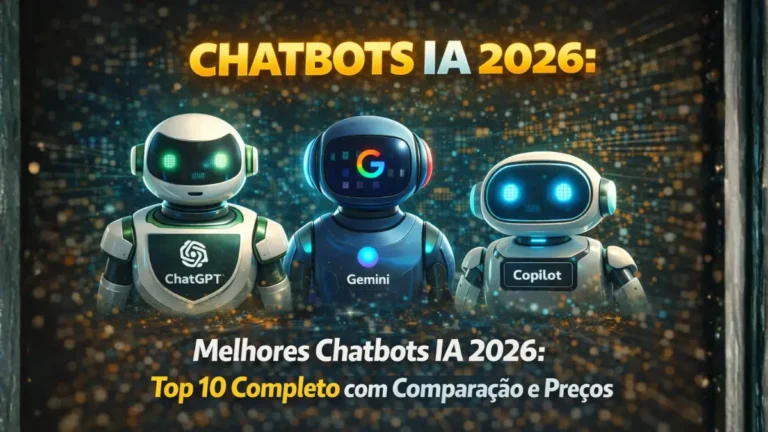 Melhores Chatbots IA 2026: Top 10 Completo com Comparação e Preços