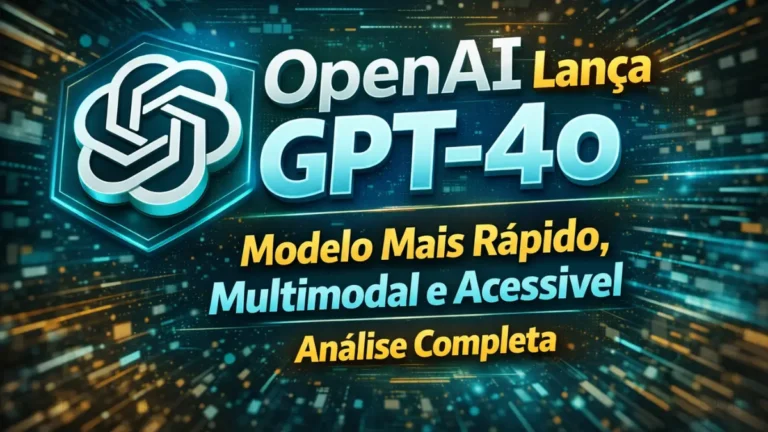 OpenAI Lança GPT-4o: Modelo Mais Rápido, Multimodal e Acessível